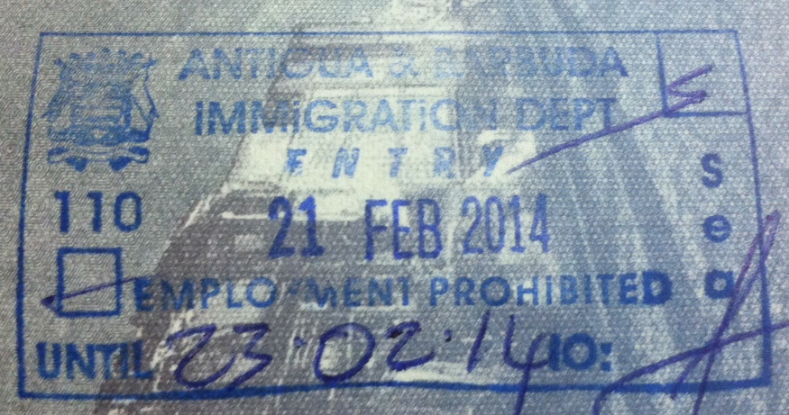 Antiguan and Barbudan passport cover