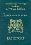 Beninese passport cover