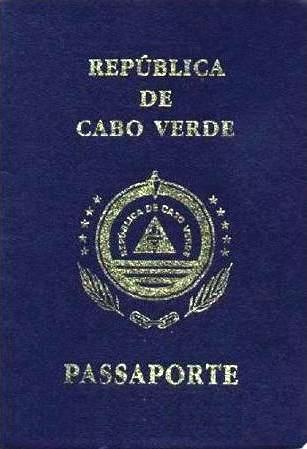 Cape Verdean passport cover