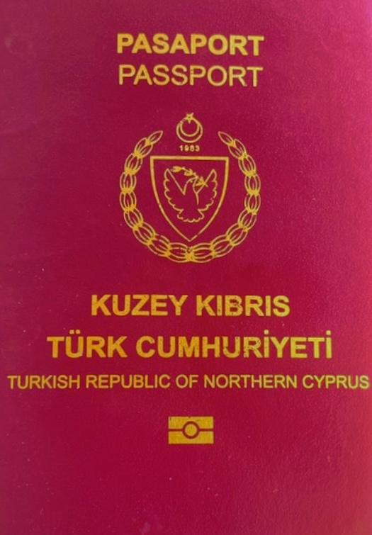 Cypriot passport cover