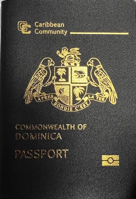 Dominican (Dominica) passport cover