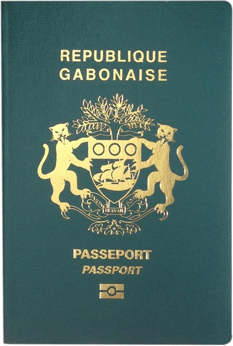 Gabonese passport cover