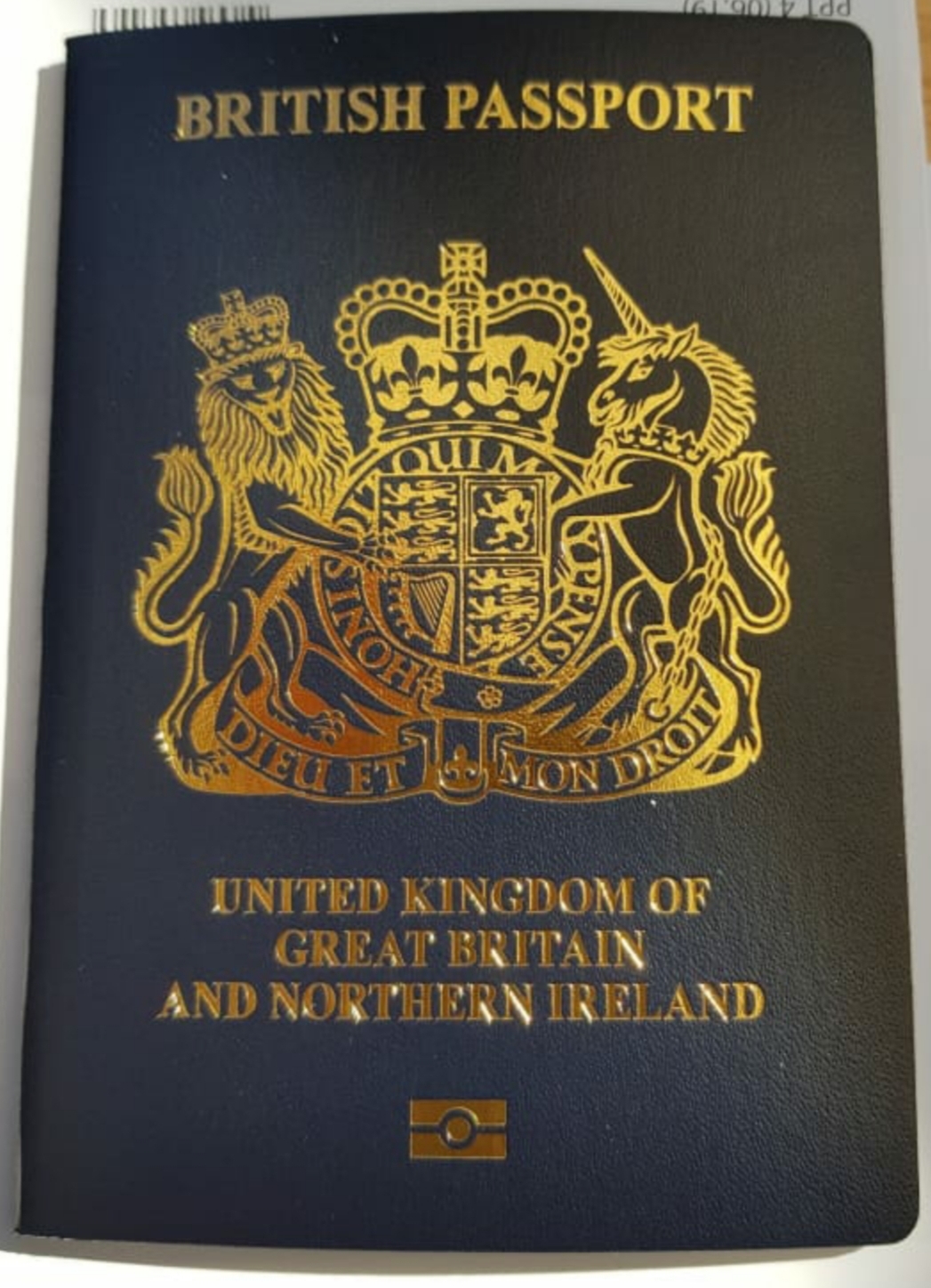 British Citizen passport cover
