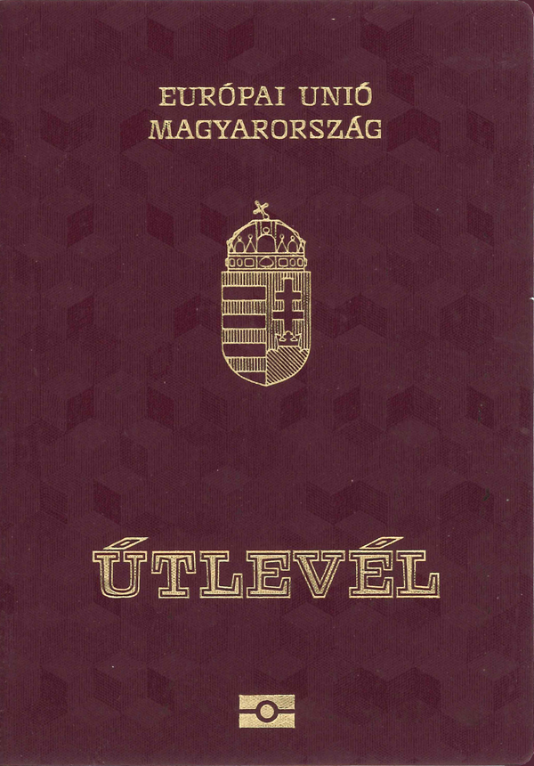 Hungarian passport cover