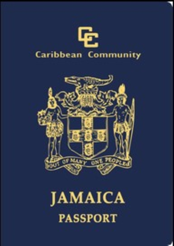 Jamaican passport cover