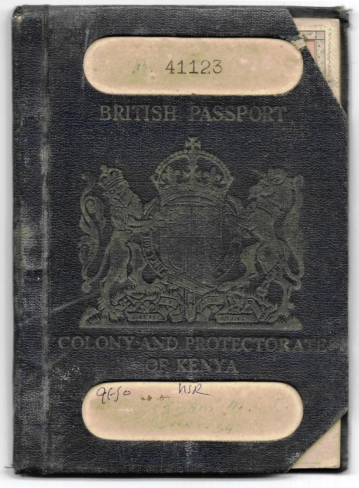 Kenyan passport cover