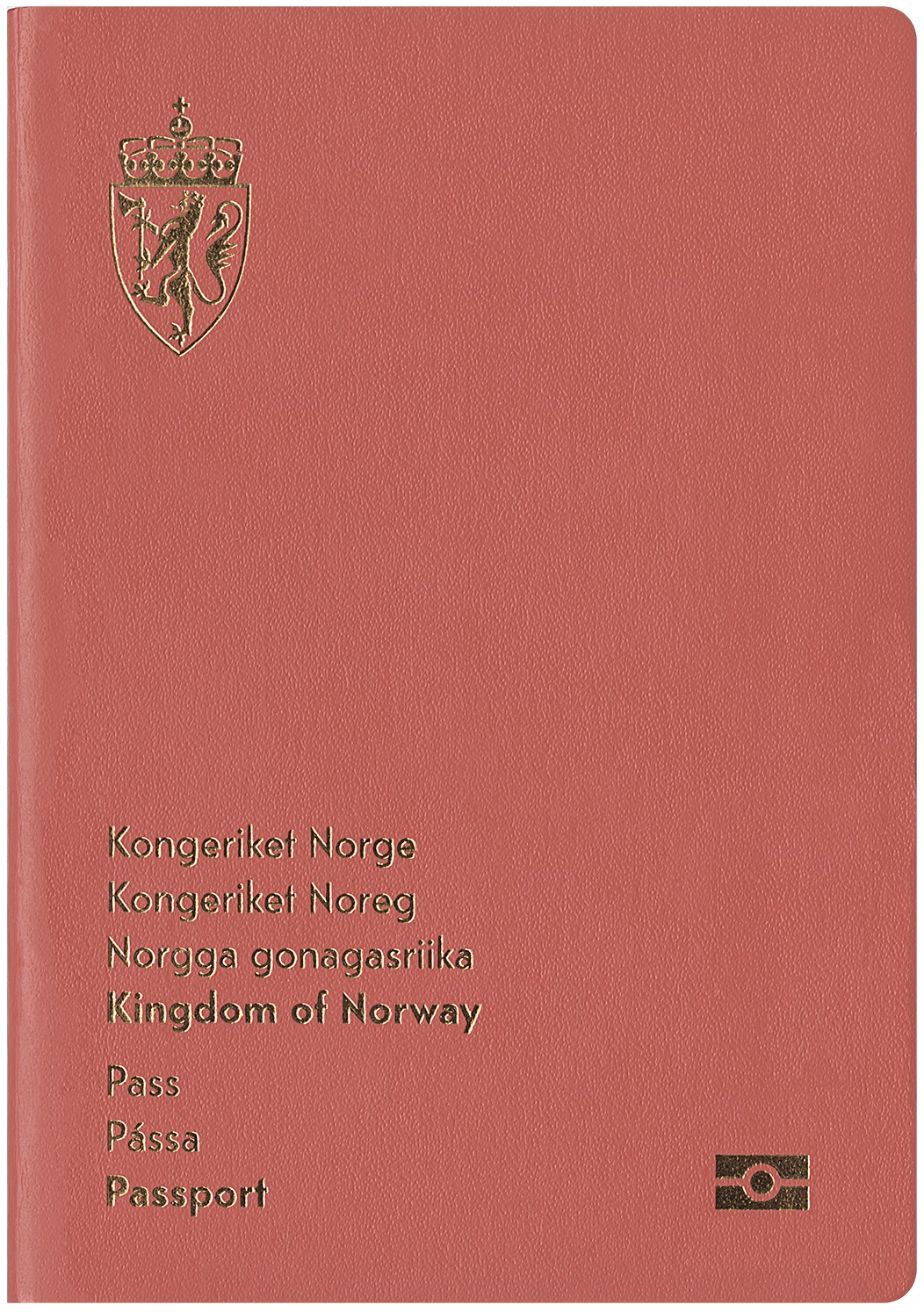 Norwegian passport cover