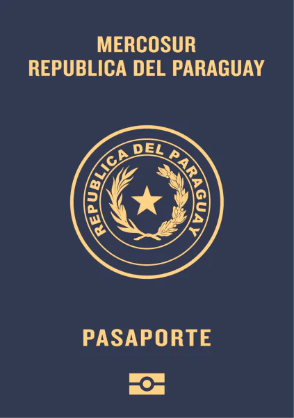 Paraguayan passport cover