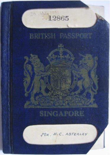 Singaporean passport cover