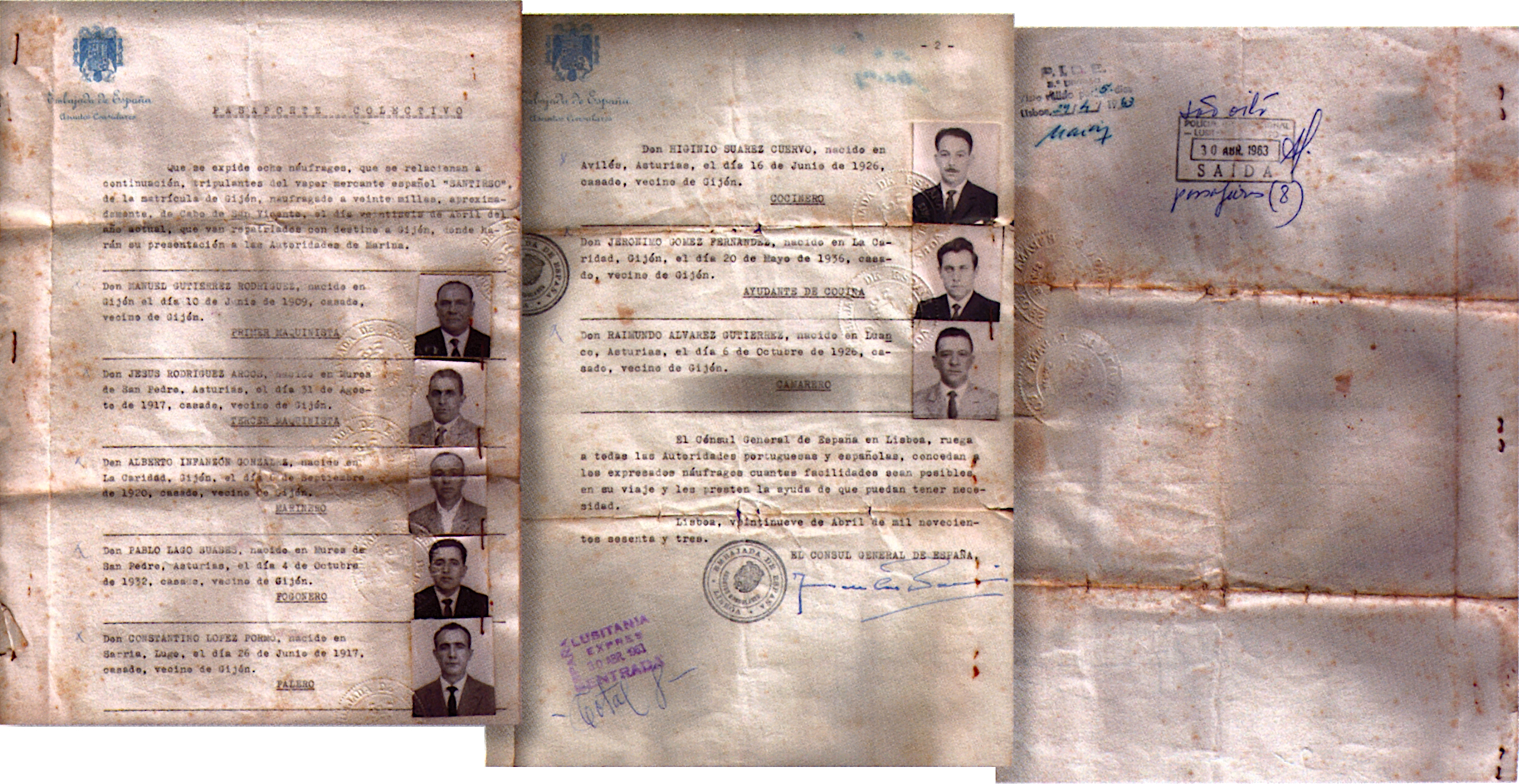 San Marinese passport cover