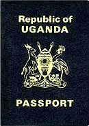 Ugandan passport cover