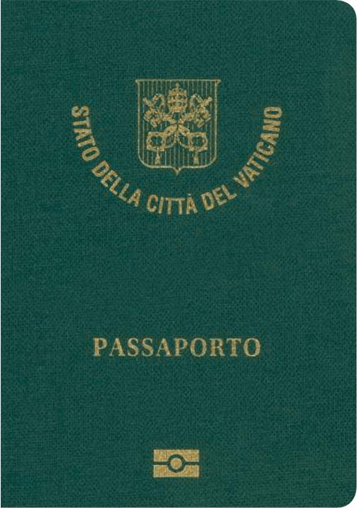 Vatican citizen passport cover